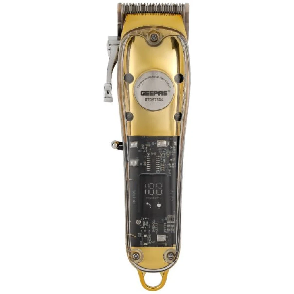 Geepas Professional Digital Rechargeable Hair Clipper GTR57504
