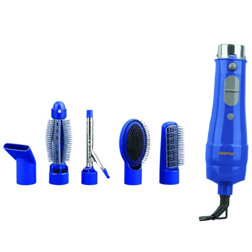 Geepas 6-in-1 Hair Styler GH715 - Multi-Styler Set
