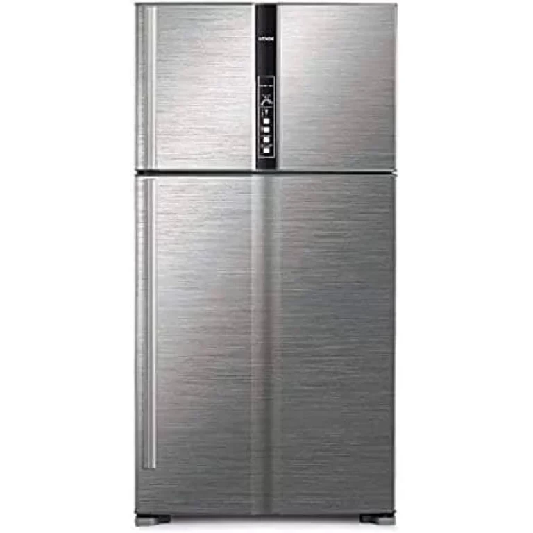 HITACHI 2-Door Refrigerator RV990PUN1KBSL, 850L, Brilliant Silver - Innovative Cooling