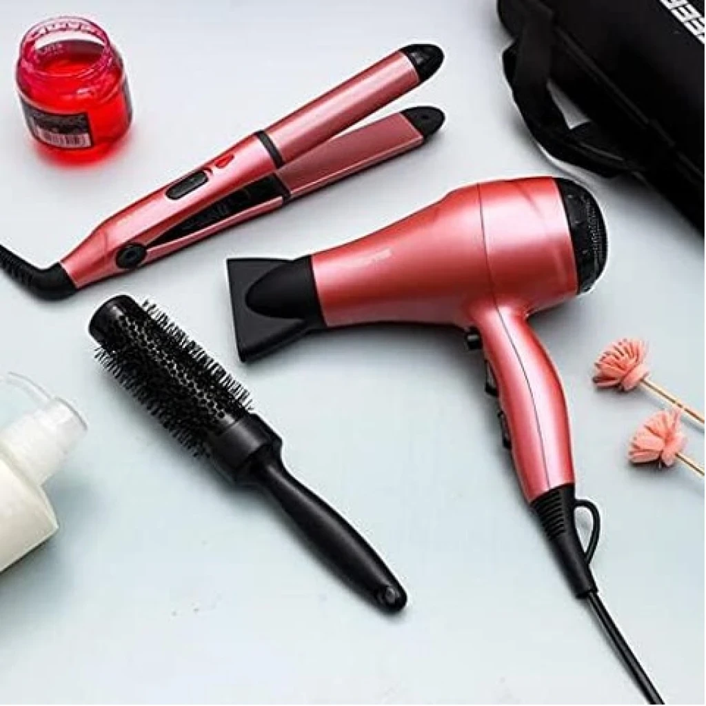 Geepas Hair Dryer & Straightener Combo GHF86054
