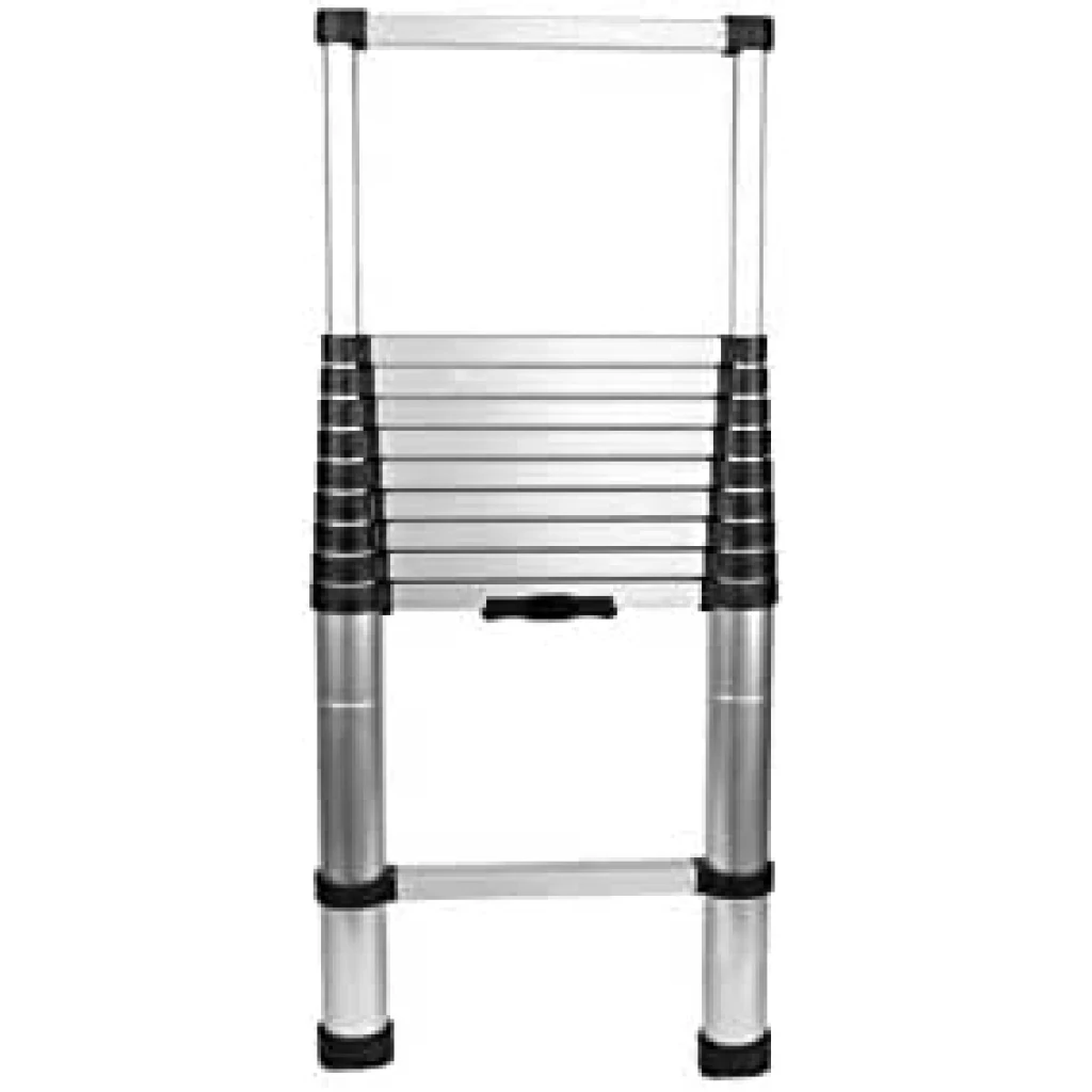 Geepas 3.2M Telescopic Ladder GT59047 - Aluminium