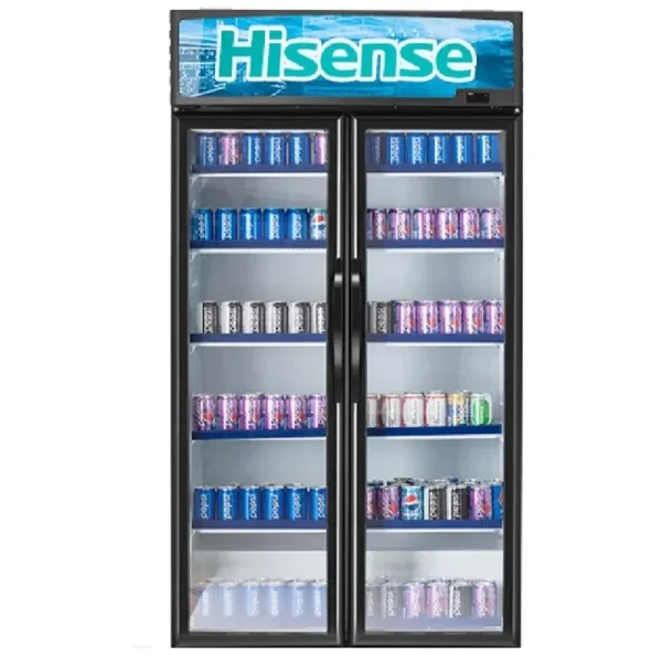 Hisense 810L Double Door Chiller | X-Large Cooler | Energy Efficient
