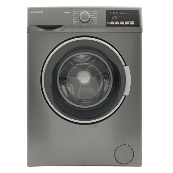 Kenwood 8kg Front Loader Washer | Rapid Wash, Silver | 1000RPM