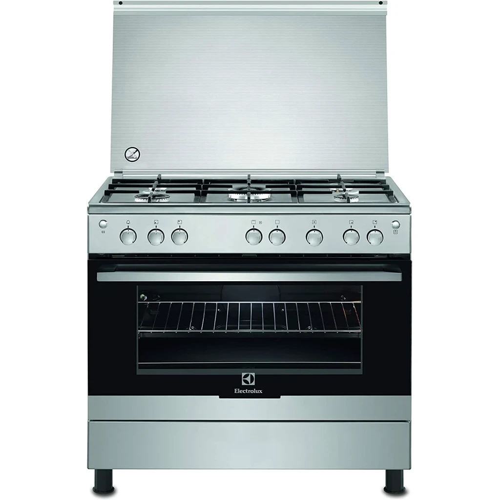 Electrolux 90cm Full Gas Cooker | Fan-Assisted Gas Oven Grill | Thermostat Rotis