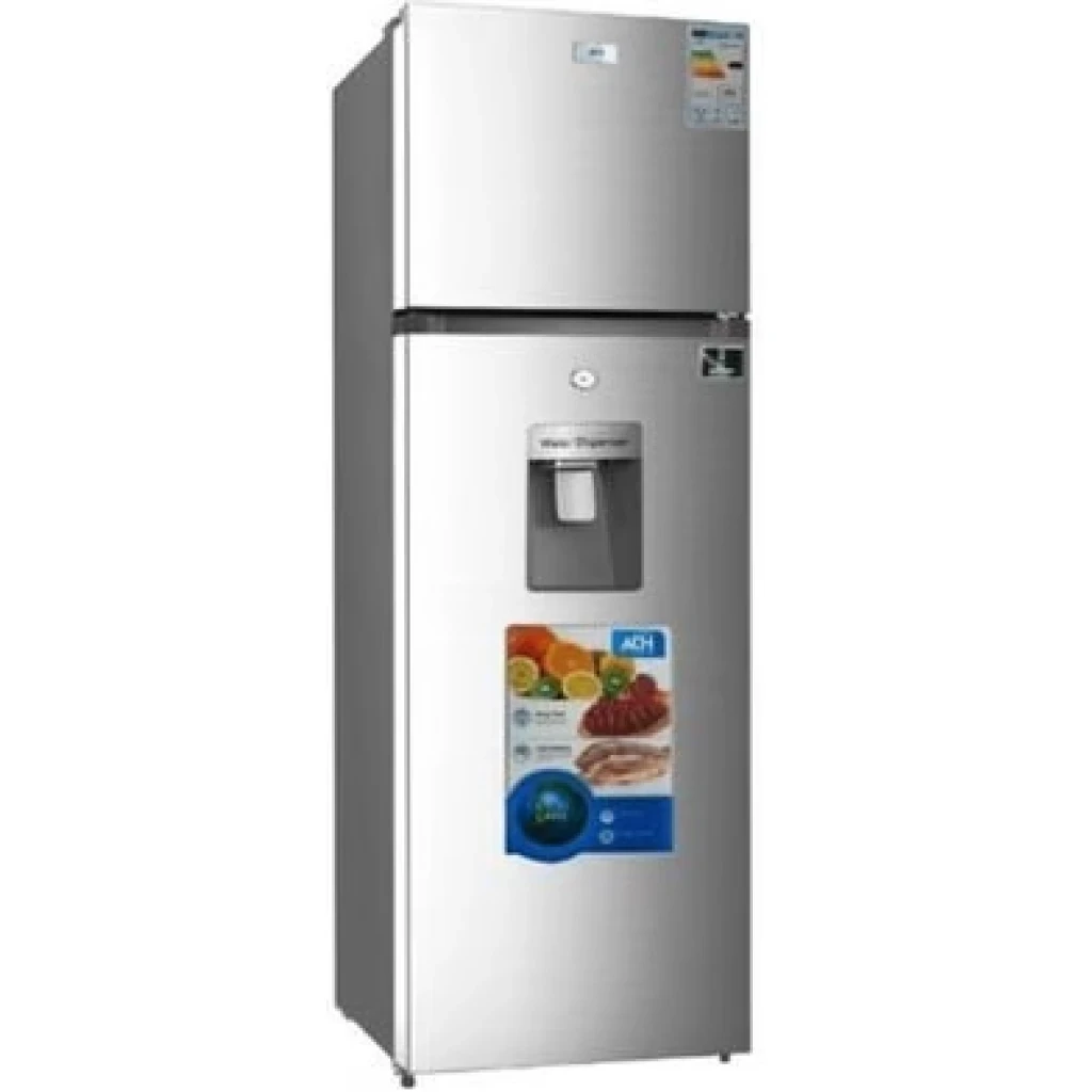 ADH 276L Double Door Refrigerator | Extra Large Capacity, Silver