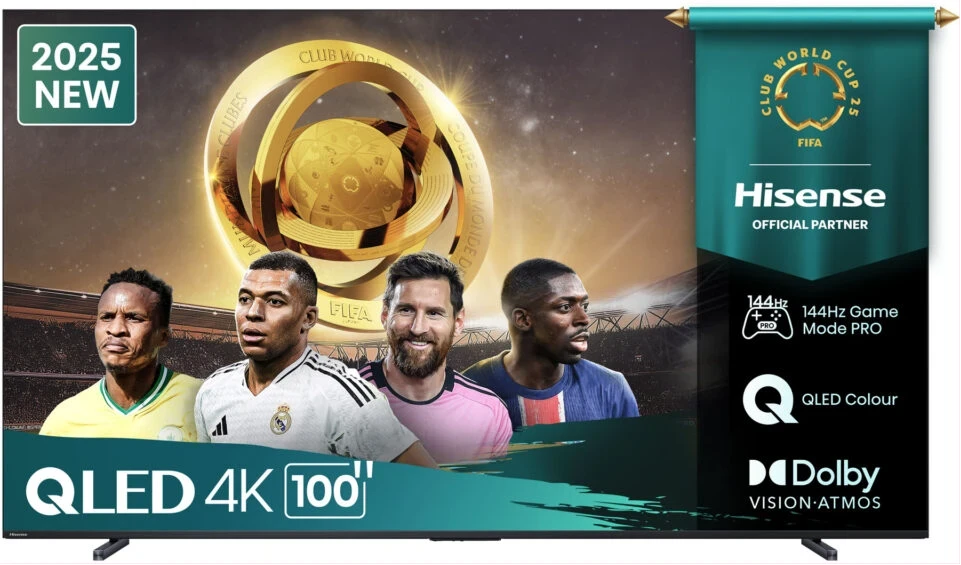 Hisense 100" inch QLED 4K TV (100Q7N) | Wide Color Gamut