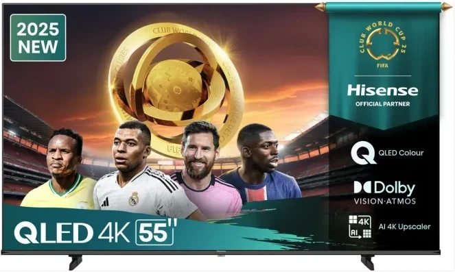 Hisense 55" inch A7 4K ULED TV | QLED, HDR | Smart Apps, Wi-Fi