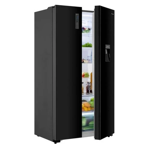 Hisense 670L Side-by-Side Fridge | Black Mirror | Fast Delivery Uganda