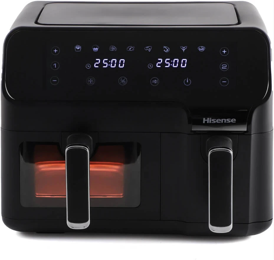 Hisense 8.8L Dual-Basket Air Fryer | X-Large