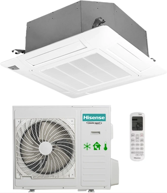 Hisense 18000 BTU Ceiling Cassette AC | Top Performance & Discreet Design