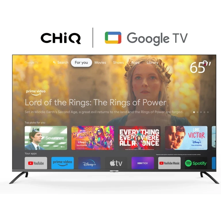 Chiq 65" inch Smart 4K UHD TV | Ultimate Viewing Experience