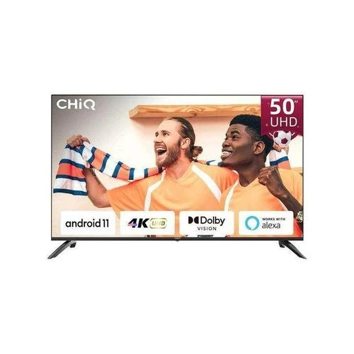 Chiq 50" Inch Smart 4K UHD TV | Crystal Clear Picture