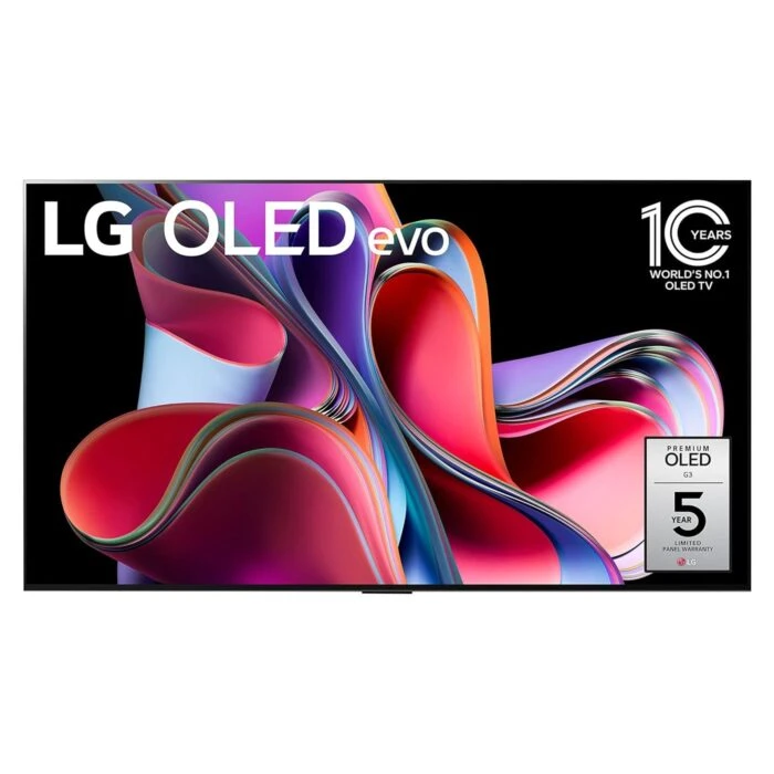 LG 77" inch G3 OLED evo 4K TV | Gallery Design, Brightest OLED