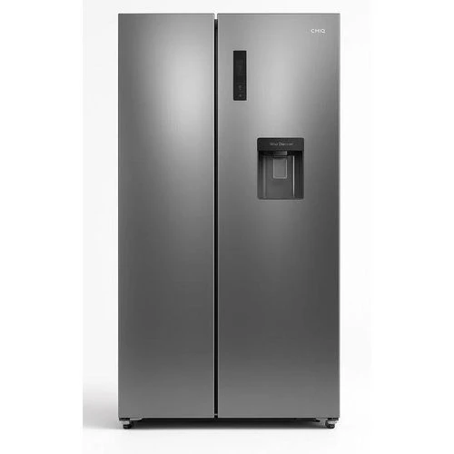 Chiq 560L Side-by-Side Fridge | No-Frost, Silver