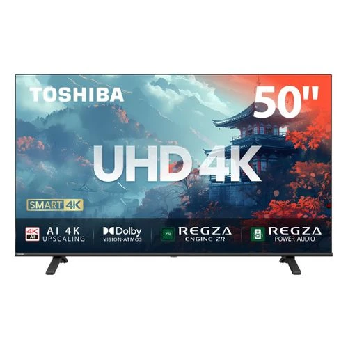 Toshiba 50" inch 4K Smart TV | Frameless, Dolby Vision & Atmos