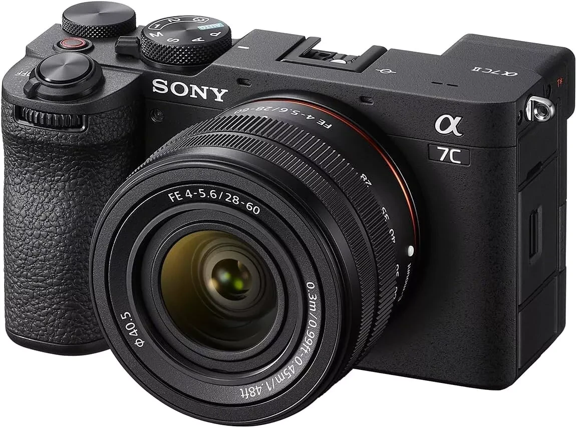 Sony a7C II Full-Frame Camera with 28-60mm Lens | Compact