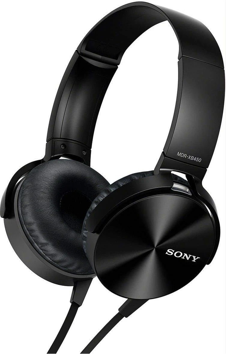 Sony MDR-XB450AP Extra Bass Headphones | with Mic | Authentic & Wired