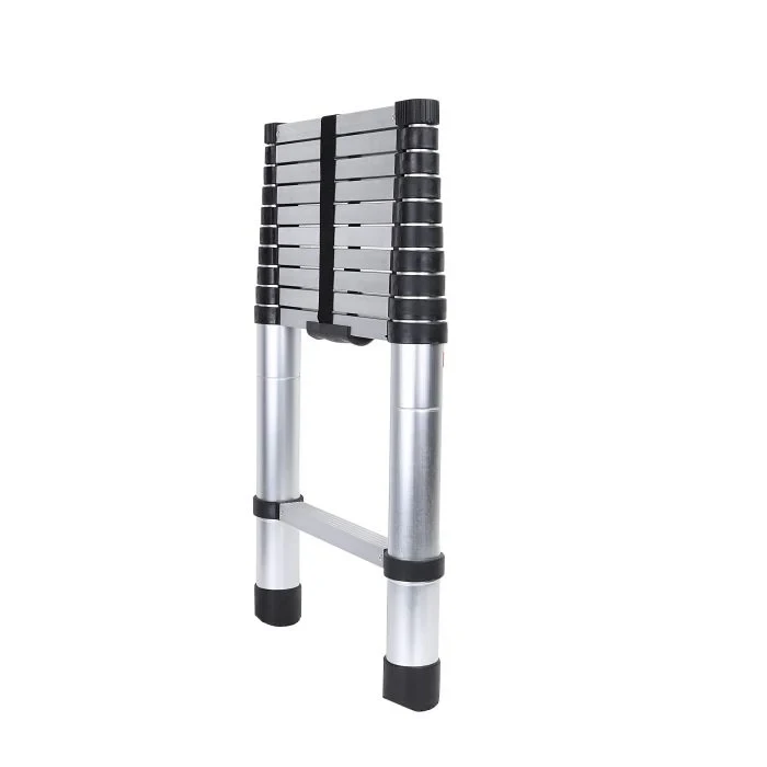 Geepas 3.2M Telescopic Ladder GT59047 - Aluminium