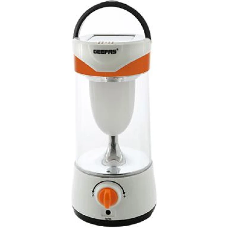 Geepas Rechargeable Solar Lantern GSE5589 - High Brightness
