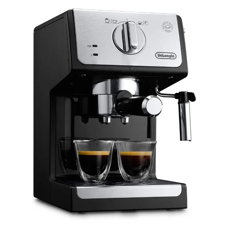 De'Longhi ECP33.21 Pump Espresso Machine | Traditional, Black