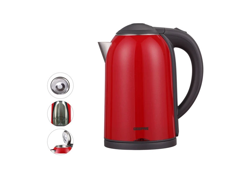 Geepas Double Layer Electric Kettle GK38013 - 1.7L Cool Touch