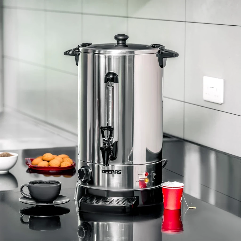 Geepas Stainless Steel Water Boiler GK38048 - 20L Large Capacity