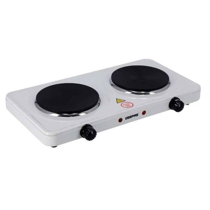 Geepas Double Electric Hot Plate GHP32013 - 2000W Total
