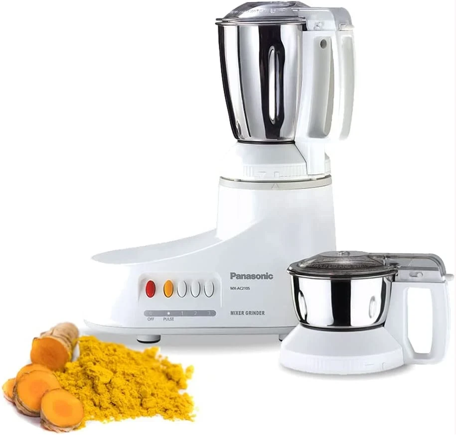 Panasonic 1000W Mixer Grinder | 2 Jars, Stainless Steel