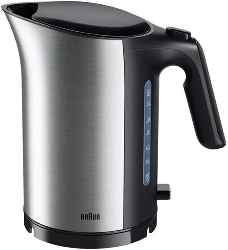 Braun ID Collection 1.7L Kettle - 3000W Rapid Boil, Black - WK5110BK