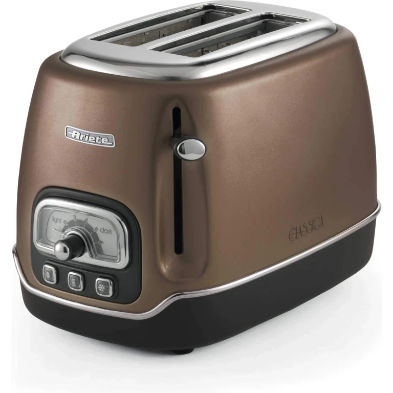 Ariete Vintage ART0158 2-Slice Toaster | Copper, Retro Design