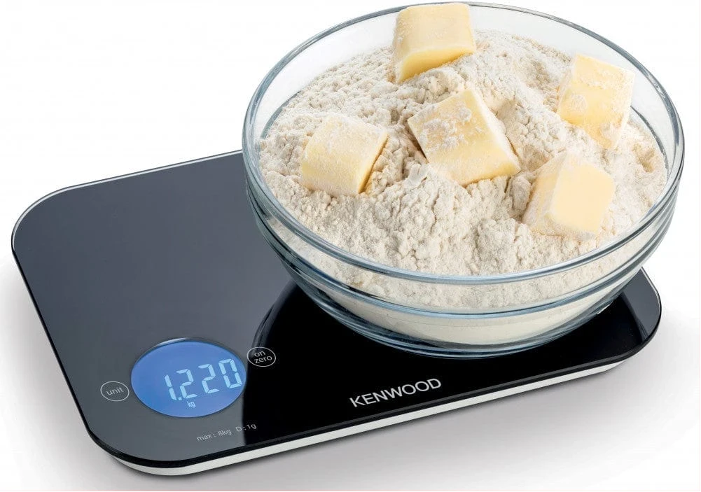 Kenwood WEP50 8kg Digital Kitchen Scale | Black, High Capacity
