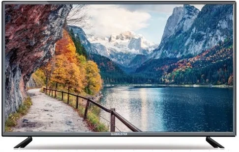 GlobalStar GS-55UK64 55-inch Android Smart TV, Frameless Design