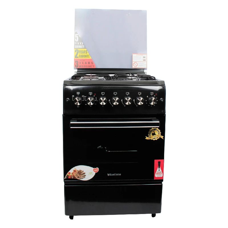 Blue Flame 60x50 Hybrid Cooker with Rotisserie (Black) - NL6031ER-B