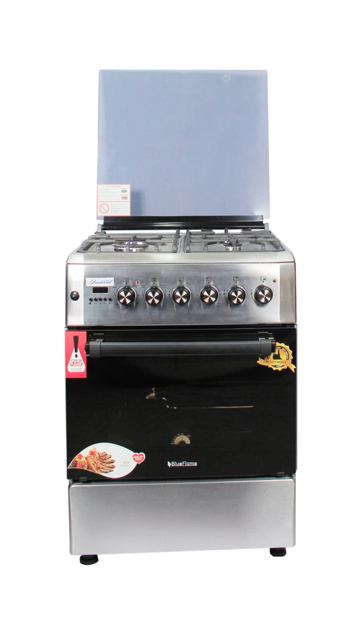 Blue Flame 60x60 Diamond Series Hybrid Cooker (3G+1E) - D6031ERF